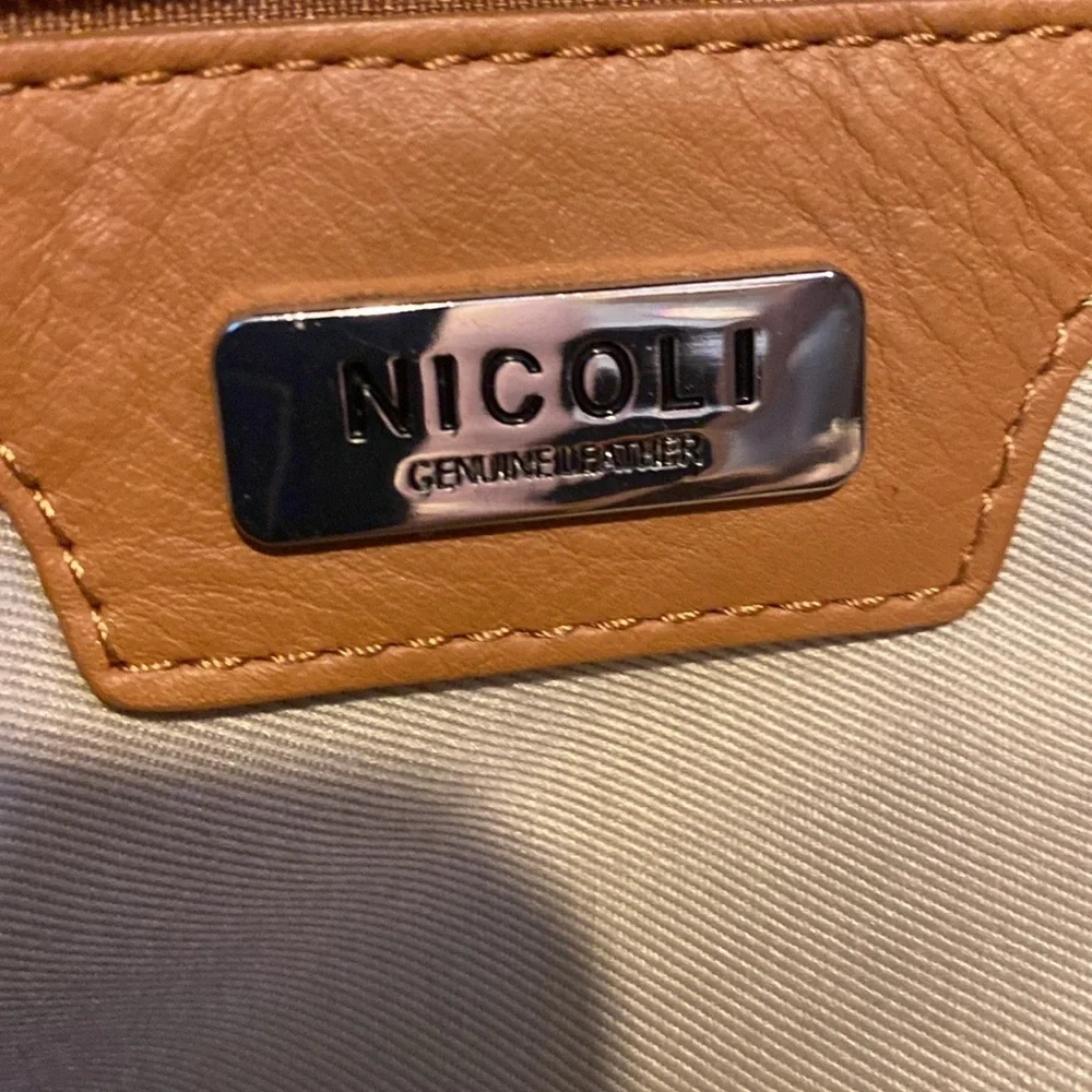 Nicoli Italian leather tote